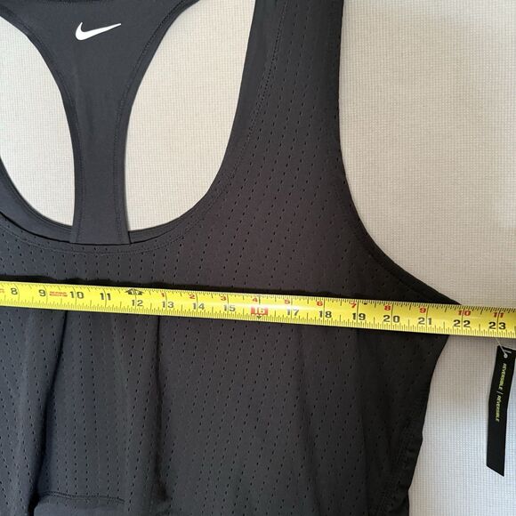Nike Womens Sport Mesh Reversible Dress Cover Up Extra Large Black New 11532 - Picture 7 of 13